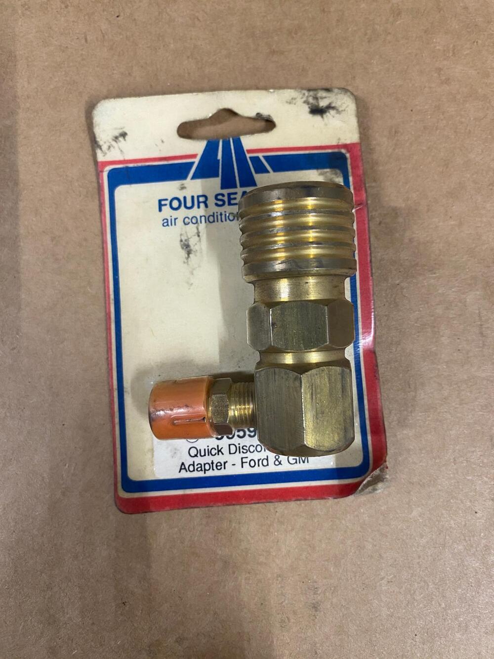 Four Seasons 59599 AC Quick Disconnect Adapter Ford GM New
